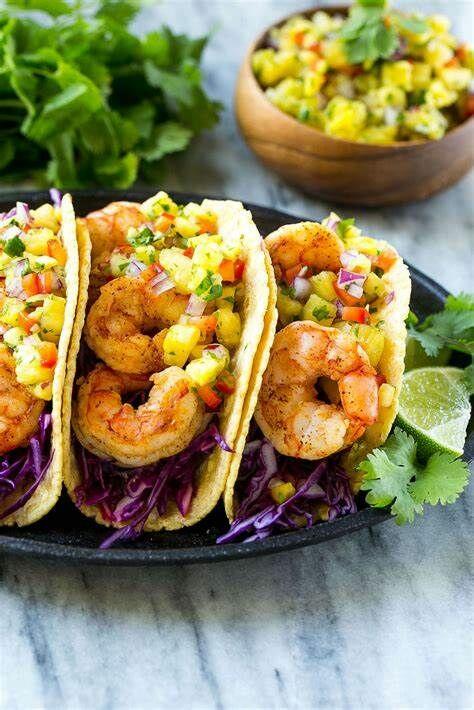 Shrimp Street Tacos