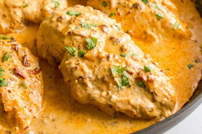 Pollo A La Crema