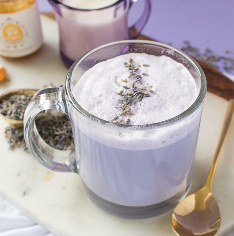Lavender Milk Tea